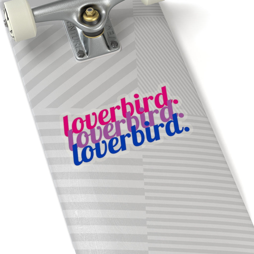 loverbird. Bisexual Pride Sticker