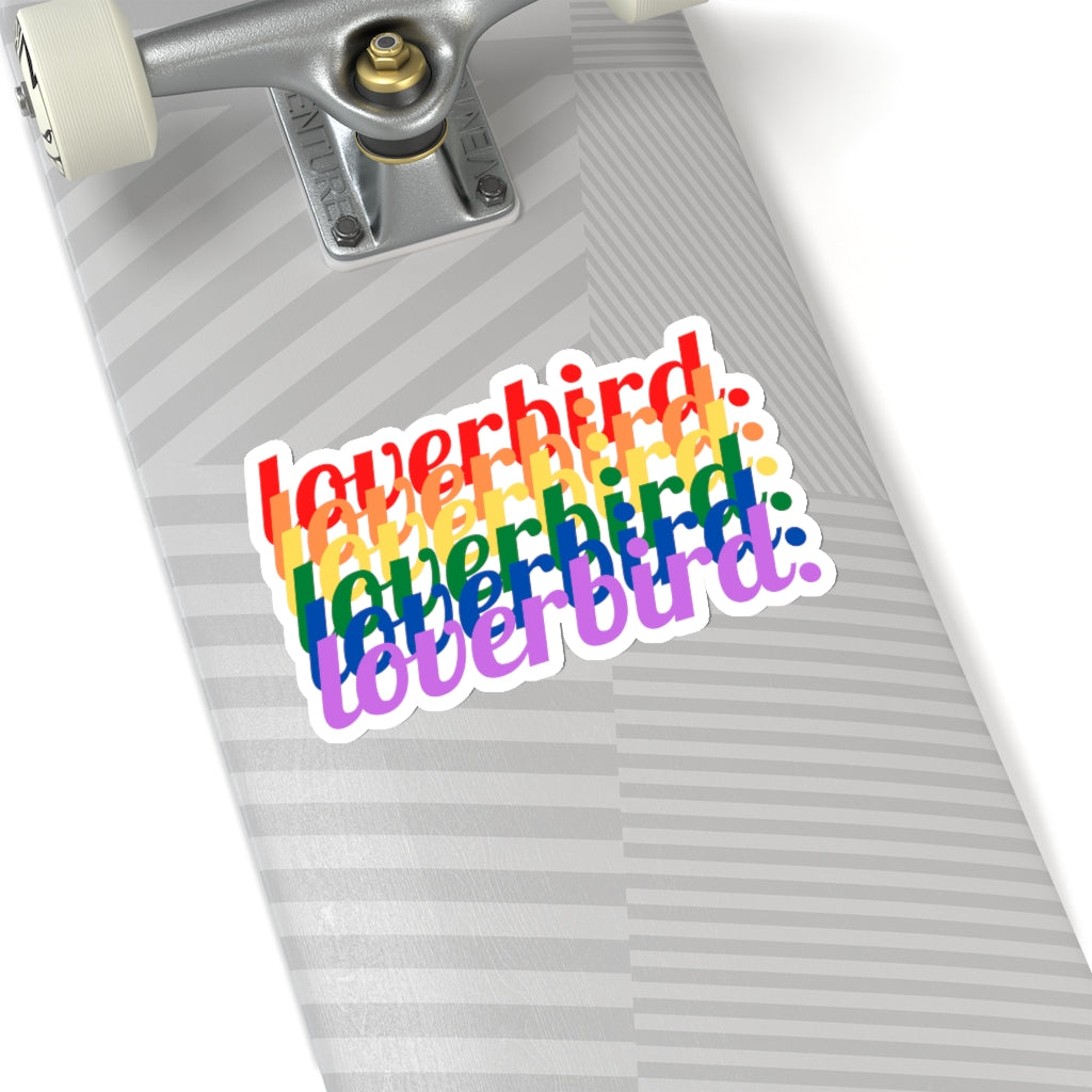 loverbird. Queer Pride Sticker