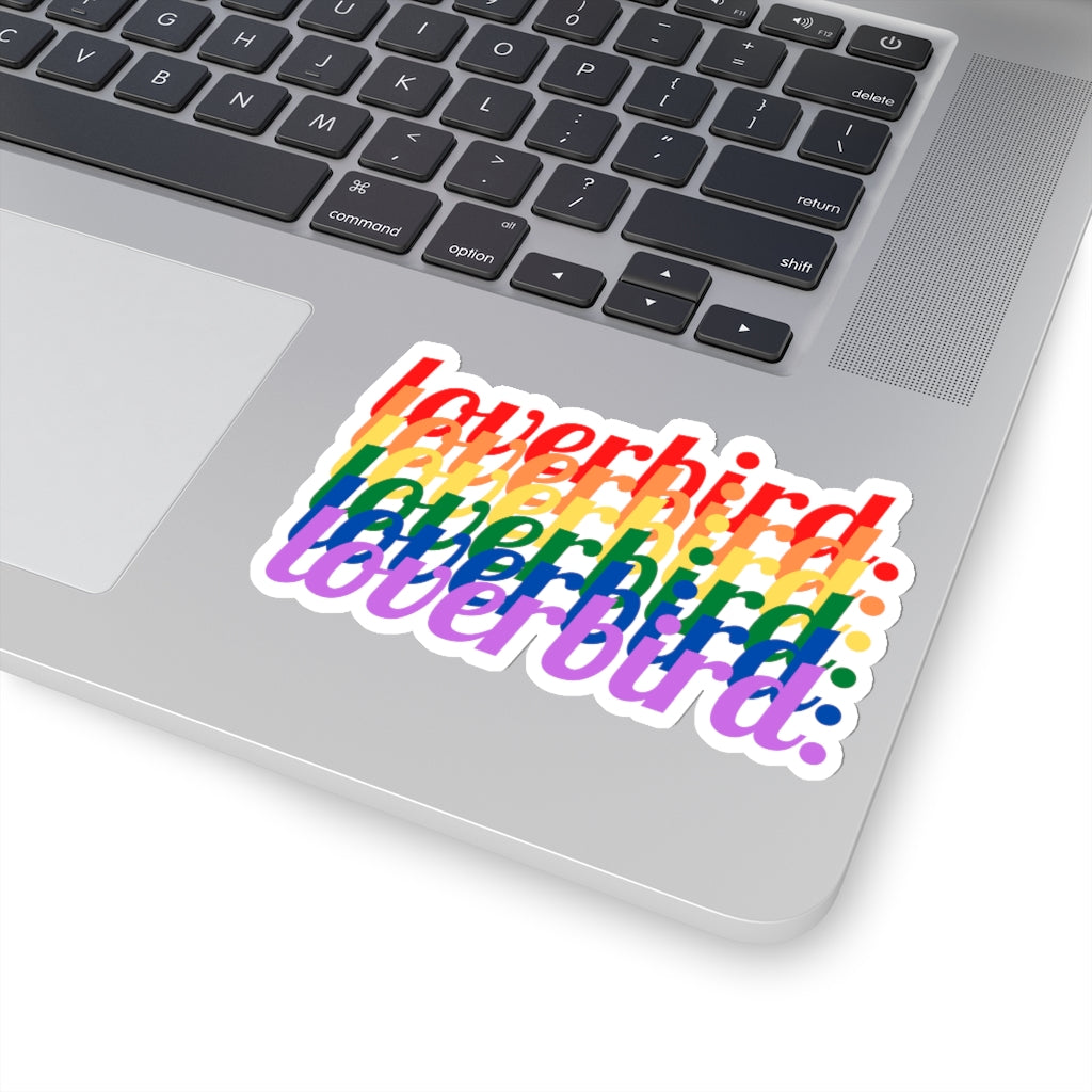 loverbird. Queer Pride Sticker