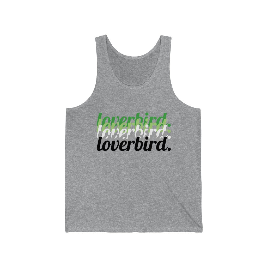 loverbird. Aromantic Pride Tank