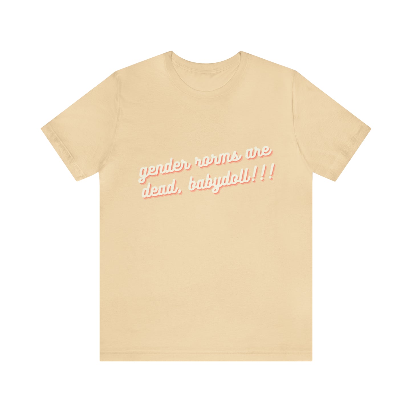 Gender Norms Are Dead Baby Doll Text