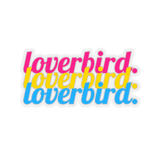 loverbird. Pansexual Pride Sticker