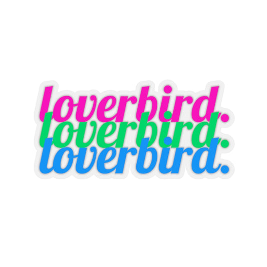loverbird. Polysexual Pride Sticker
