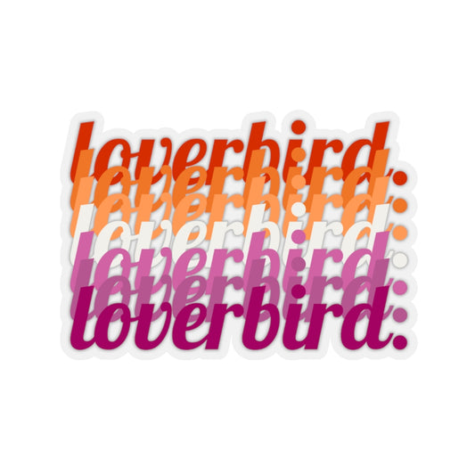 loverbird. Lesbian Pride Sticker