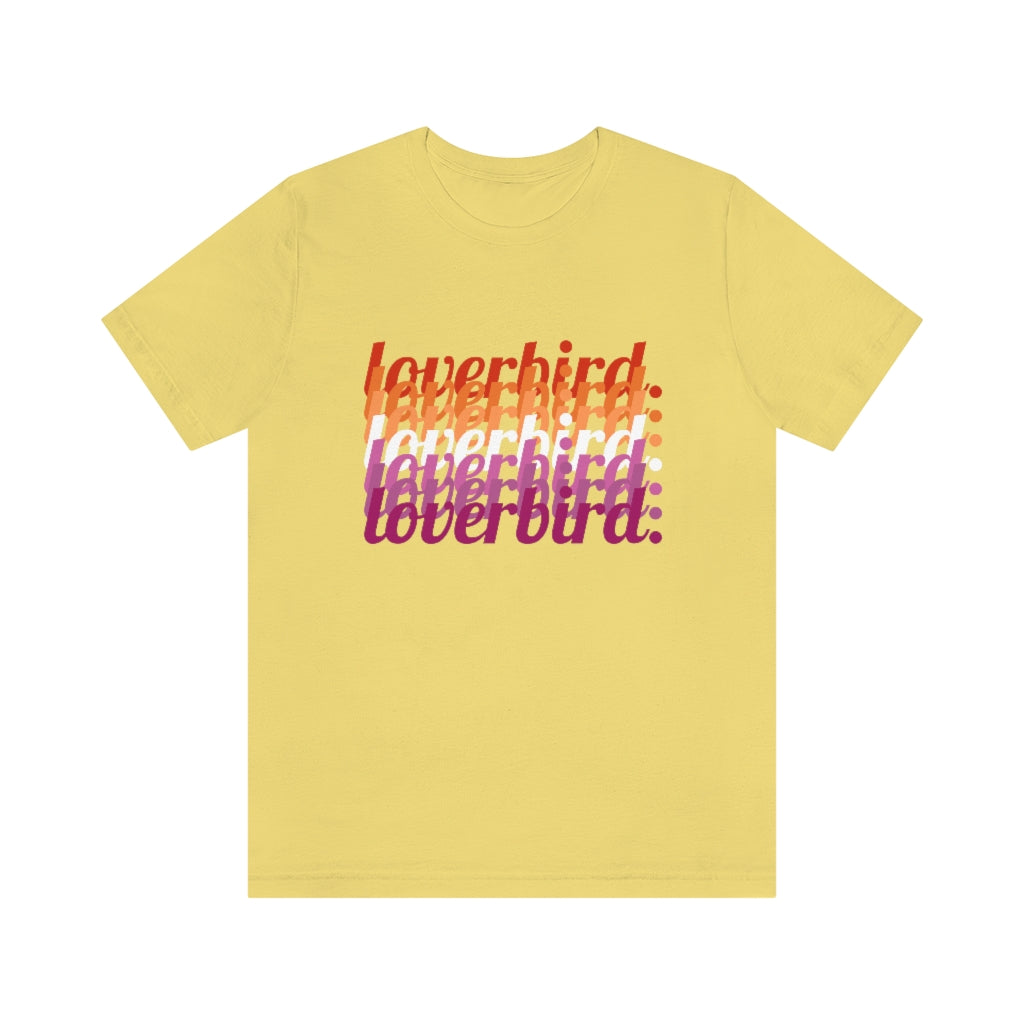loverbird. Lesbian Pride Shirt (Unisex)