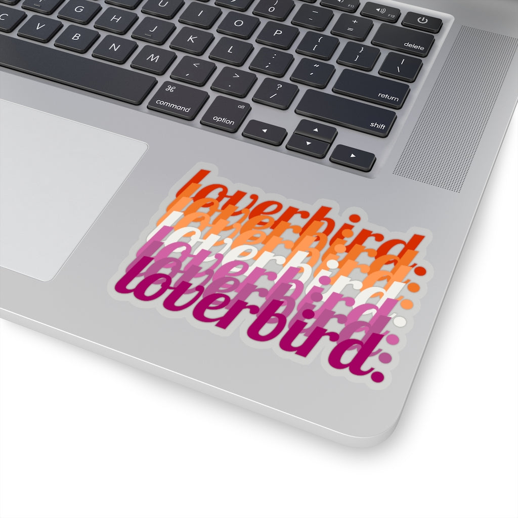 loverbird. Lesbian Pride Sticker