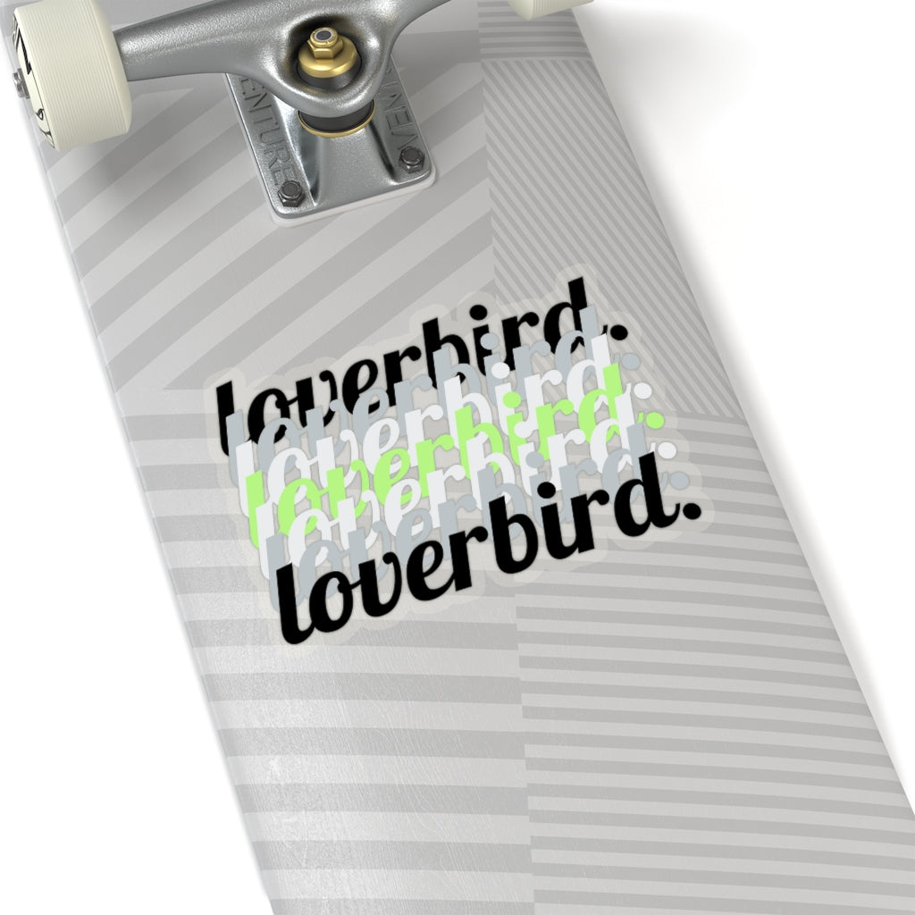 loverbird. Agender Pride Sticker