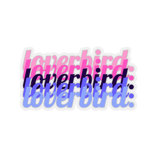 loverbird. Omnisexual Pride Sticker