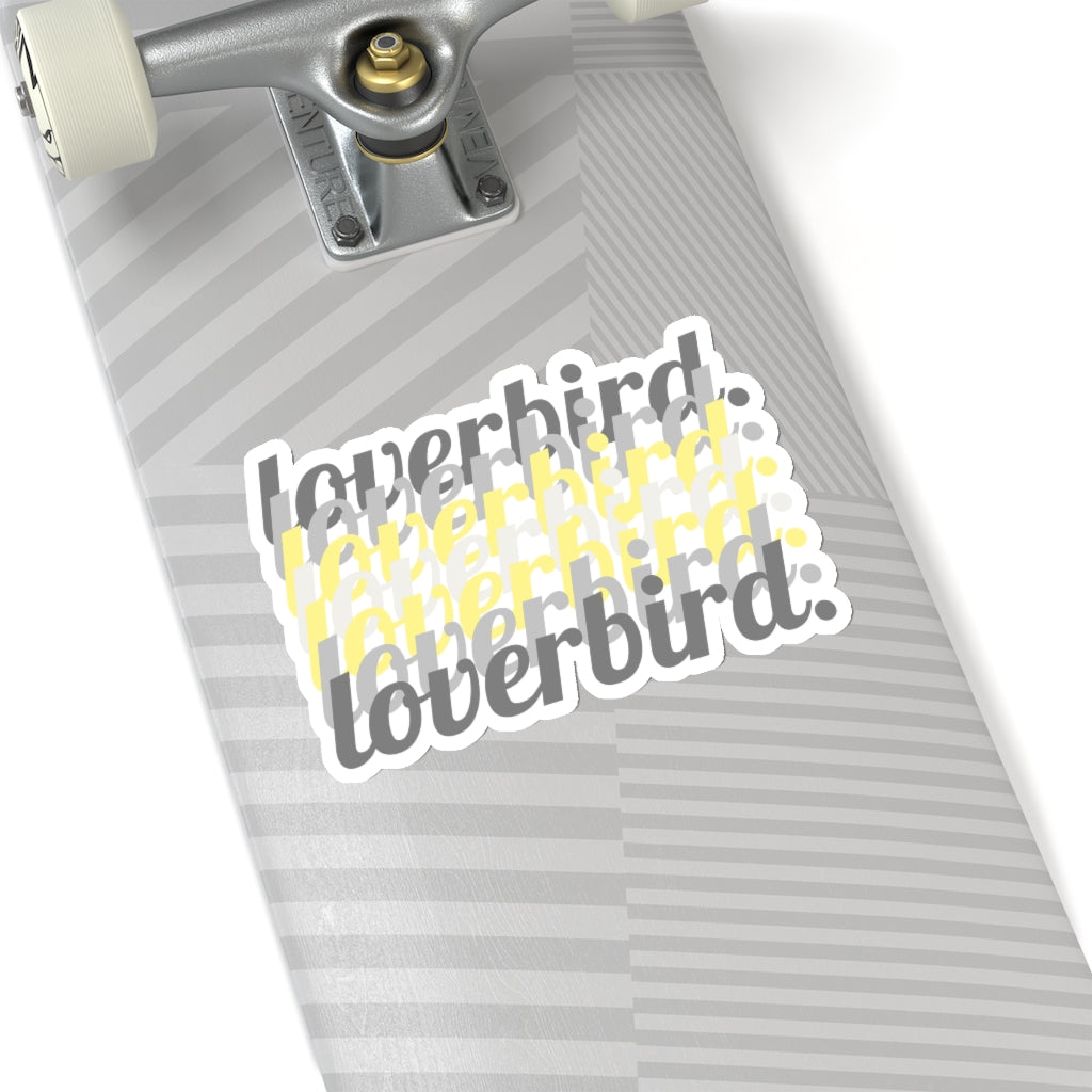 loverbird. Demigender Pride Sticker