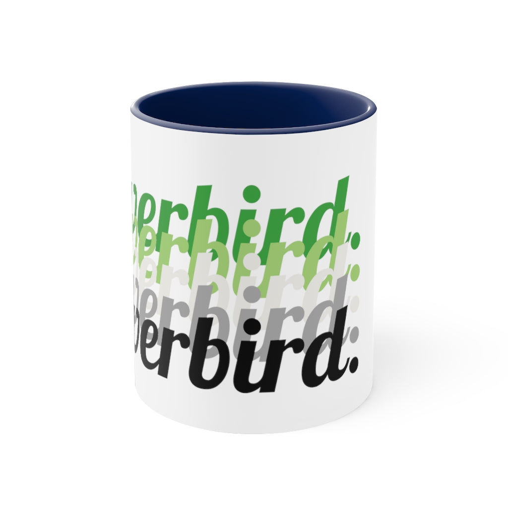 loverbird. Aromantic Pride Mug