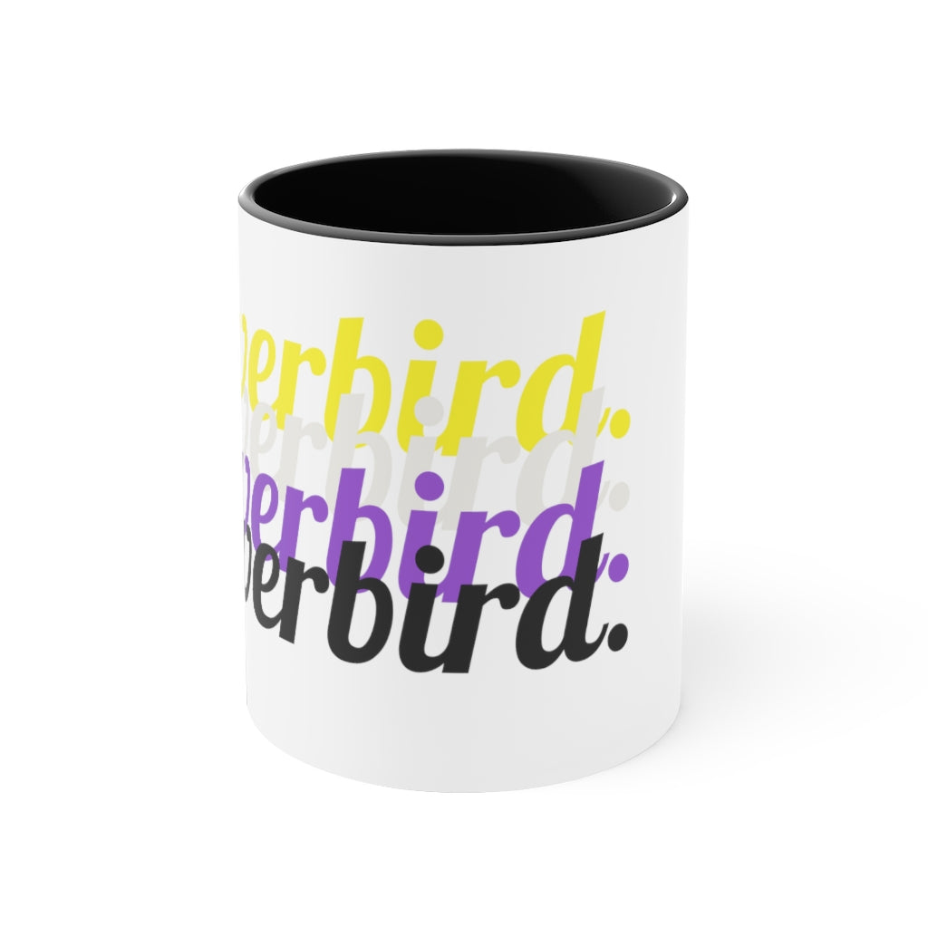 loverbird. Nonbinary Pride Mug