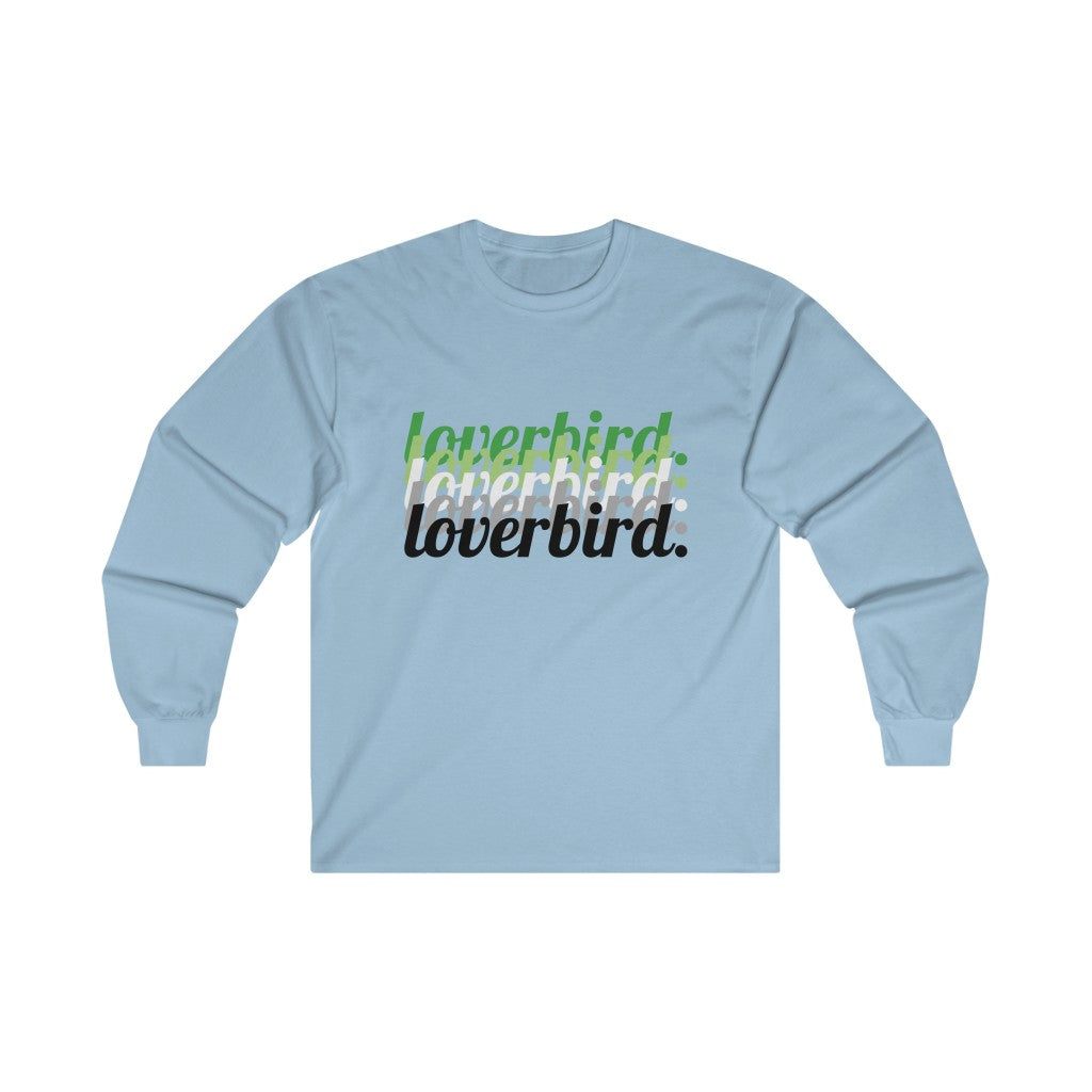 loverbird. Aromantic Pride Long Sleeve Shirt (Unisex)