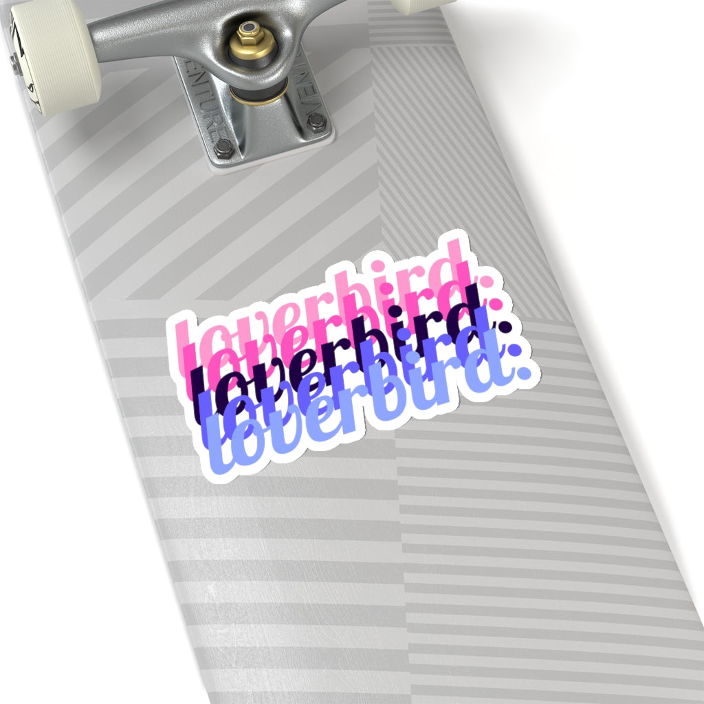 loverbird. Omnisexual Pride Sticker
