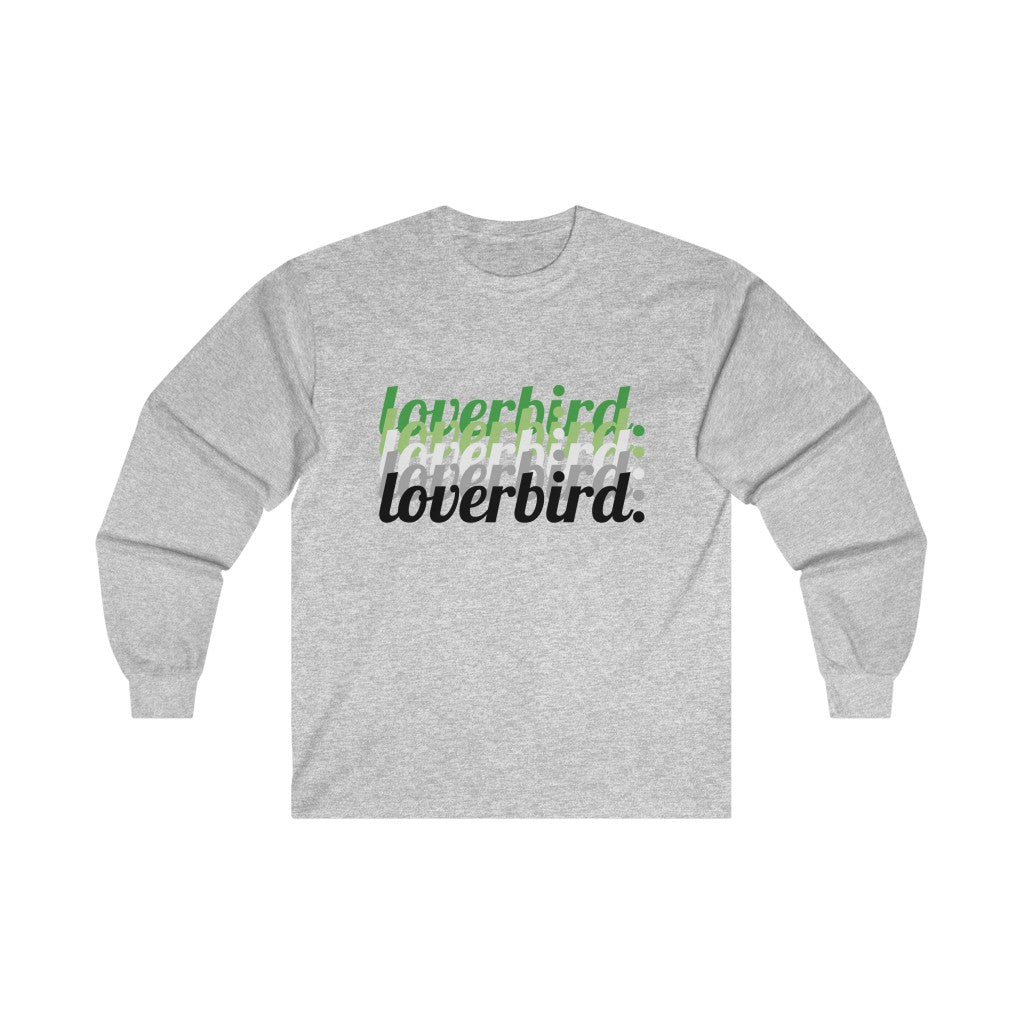 loverbird. Aromantic Pride Long Sleeve Shirt (Unisex)