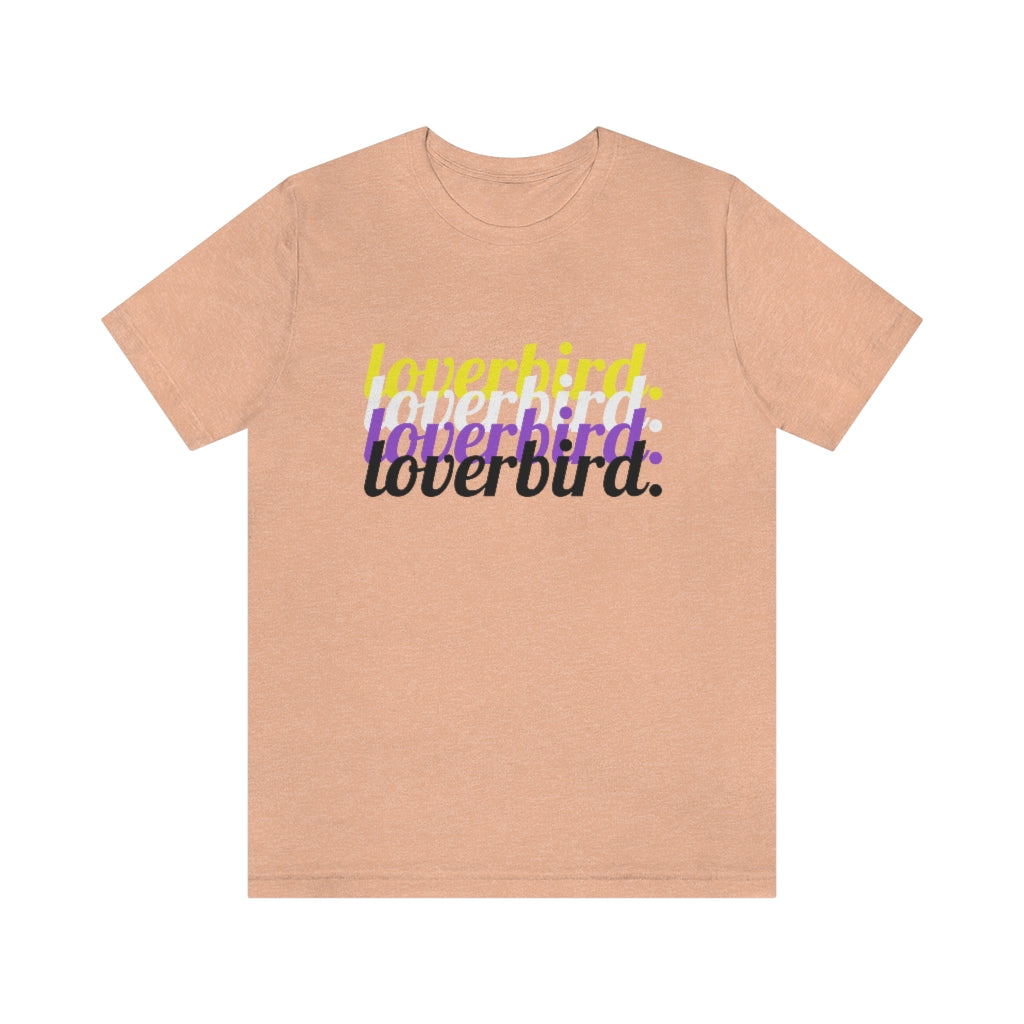 loverbird. Nonbinary Pride Shirt (Unisex)