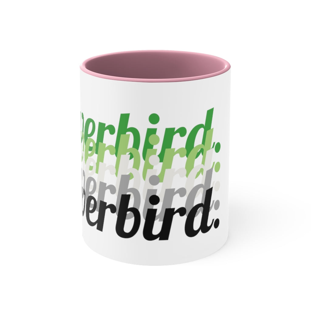 loverbird. Aromantic Pride Mug
