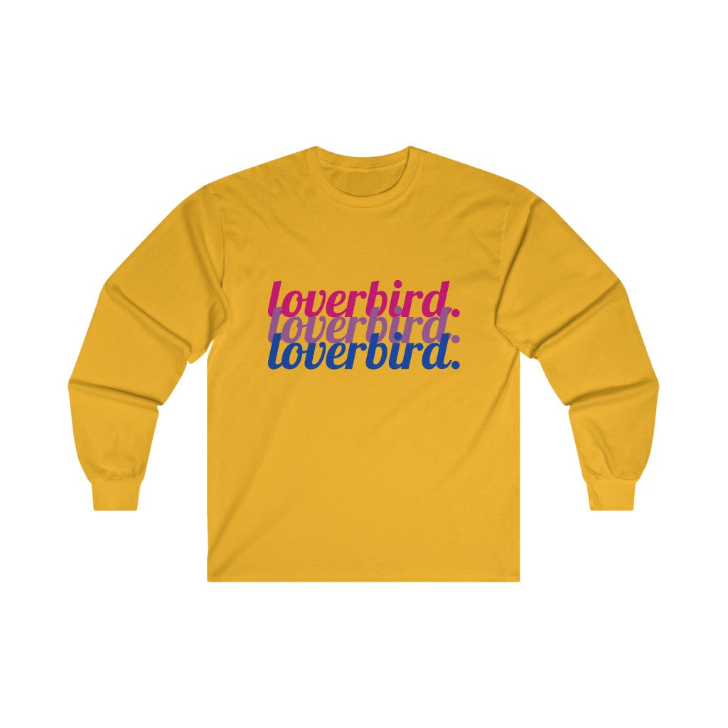loverbird. Bisexual Pride Long Sleeve Shirt (Unisex)