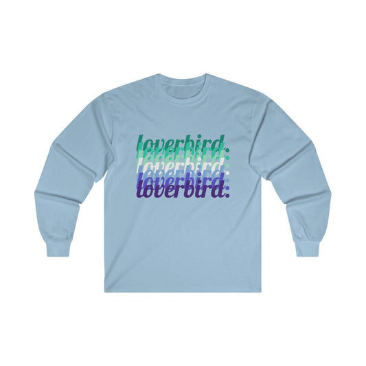 loverbird. Gay Male Pride Long Sleeve Shirt (Unisex)