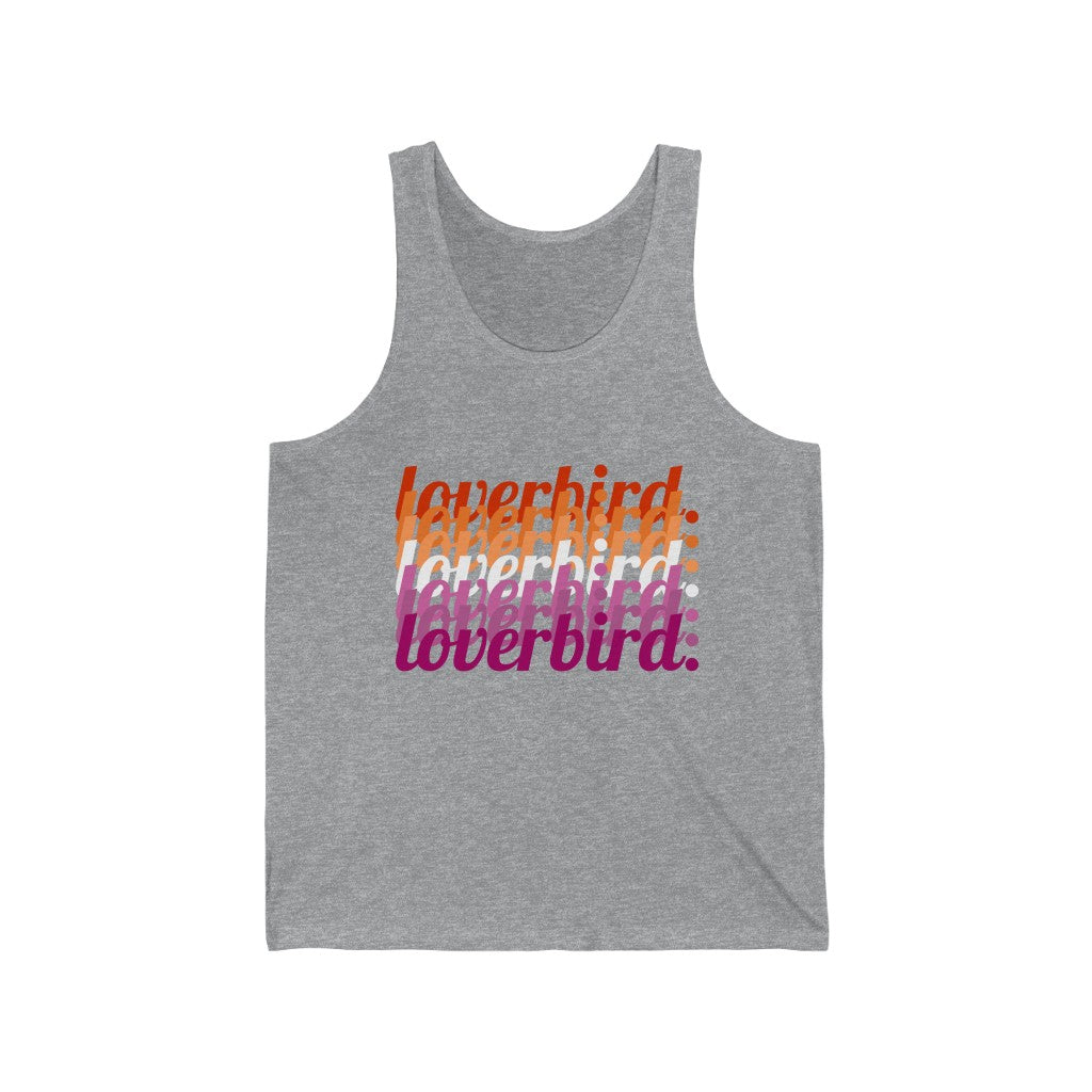 loverbird. Lesbian Pride Tank